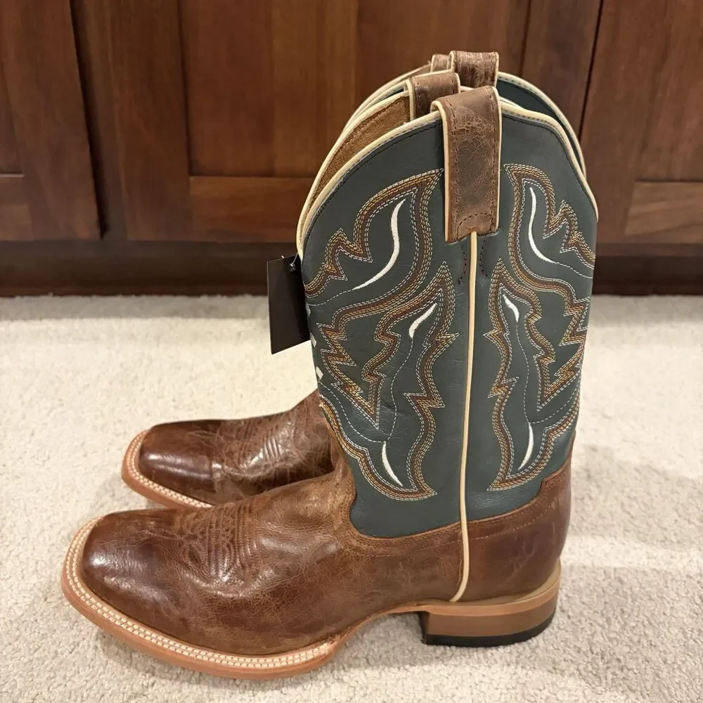 NWT Demo Try On Cody James Men’s Western Boots Navy BBS20 Size 10.5 Cowboy